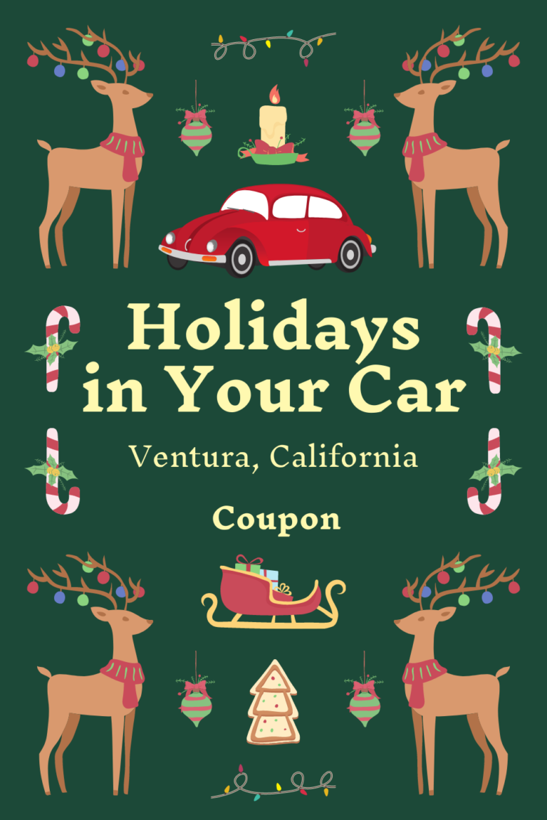 Coupon For Holidays In Your Car Ventura Green Vacation Deals